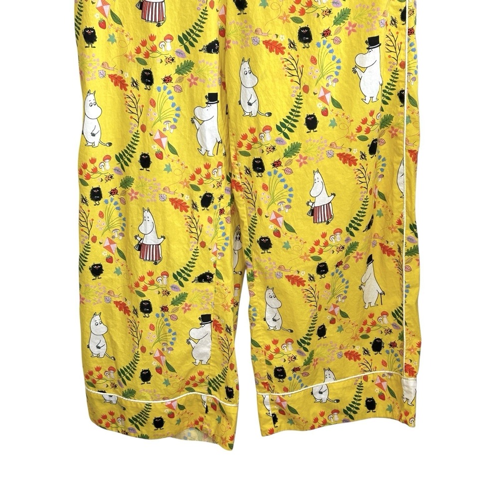 Karen Mabon X Moomin Pajama Set Small Graphic Shirt Pants Whimsical Limited Ed - Picture 13 of 16